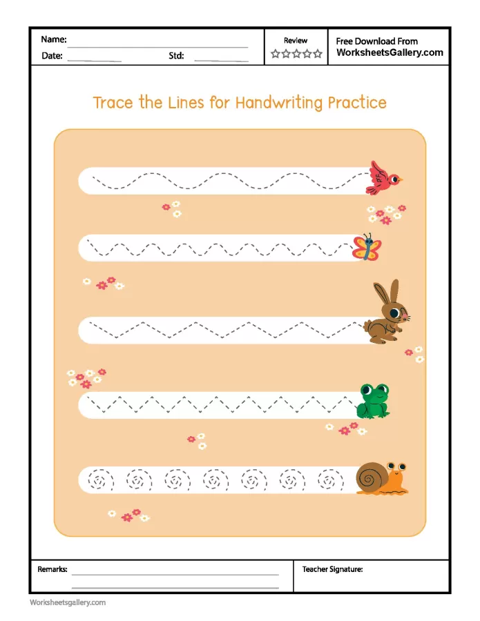 5 Brilliant Lines for Handwriting Practice: Fun for Ages 3-5