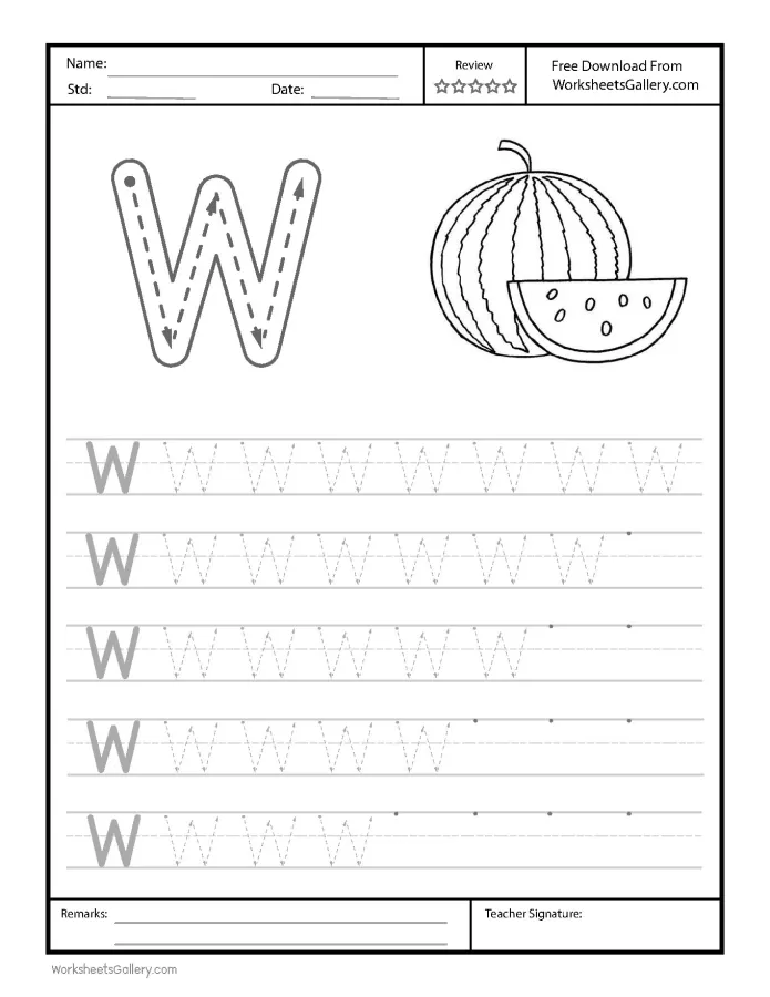 9 Clever Letter W Tracing Tips for Amazing Handwriting!