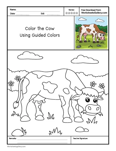Color the Cow: 6 Fun Steps for Creative Expression