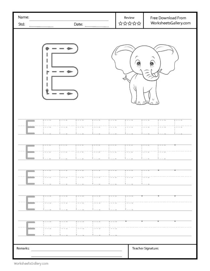 Essential Letter E Tracing: 5 Amazing Steps to Early Writing Success!