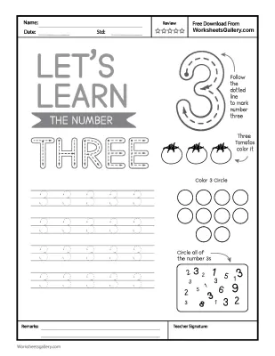 Exciting Number 3 Tracing: 5 Essential Tips for Math Success