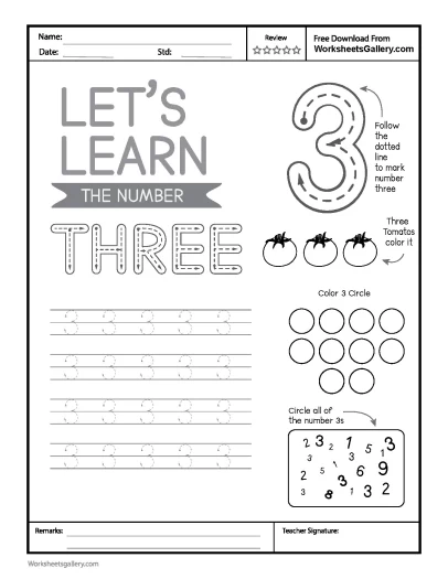 Exciting Number 3 Tracing: 5 Essential Tips for Math Success