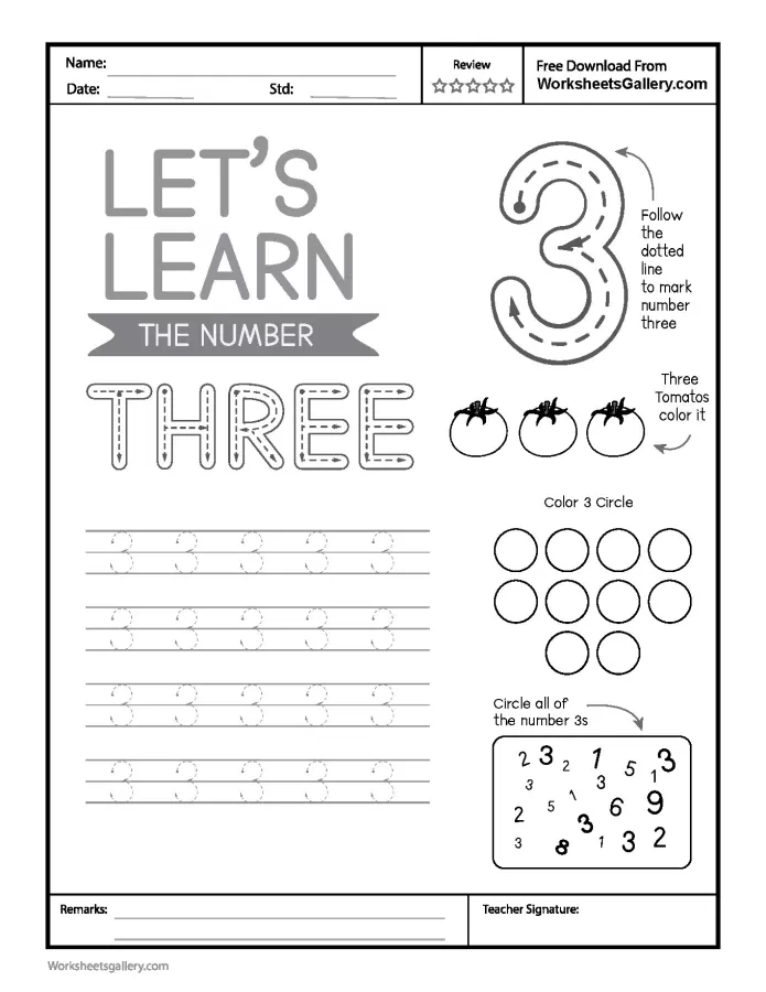 Exciting Number 3 Tracing: 5 Essential Tips for Math Success