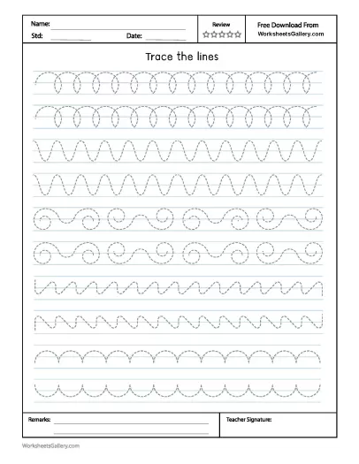 Master 10 Tricky Lines for Tracing Practice: Fun for Ages 3-6