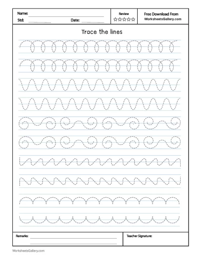 Master 10 Tricky Lines for Tracing Practice: Fun for Ages 3-6