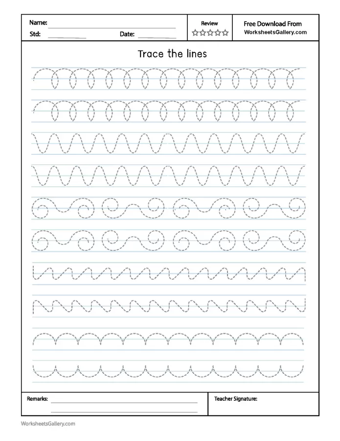 Master 10 Tricky Lines for Tracing Practice: Fun for Ages 3-6
