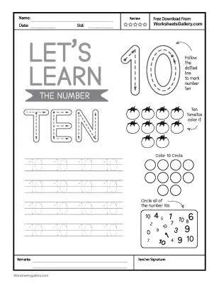 Master 10 Stellar Steps for Number 10 Tracing: Early Math Success