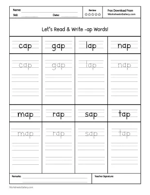Master Tricky CVC -ap Words: 7 Stellar Practice Steps!