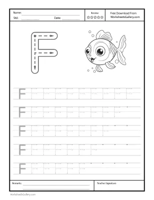 Mastering Letter F Tracing: 5 Fantastic Steps to Flawless Formation!