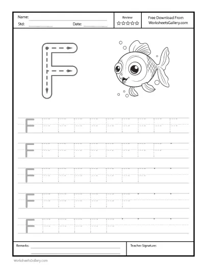 Mastering Letter F Tracing: 5 Fantastic Steps to Flawless Formation!
