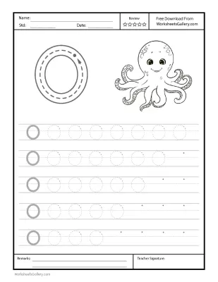 Letter O Tracing: 8 Crucial Steps for Optimal Formation!