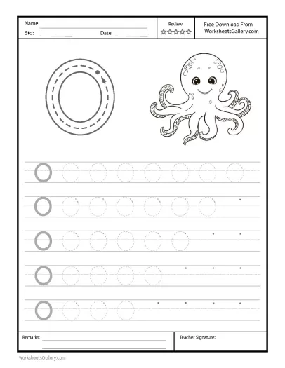 Letter O Tracing: 8 Crucial Steps for Optimal Formation!