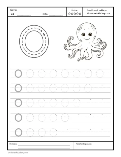 Letter O Tracing: 8 Crucial Steps for Optimal Formation!
