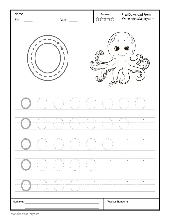 Letter O Tracing: 8 Crucial Steps for Optimal Formation!