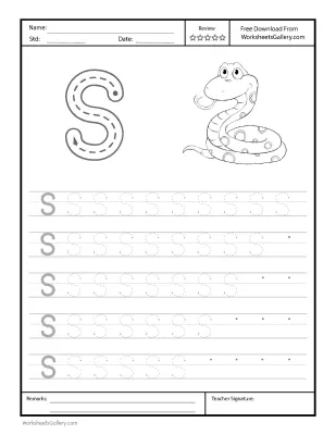Ultimate Letter S Tracing: 5 Simple Steps for Super Handwriting!