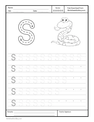 Ultimate Letter S Tracing: 5 Simple Steps for Super Handwriting!