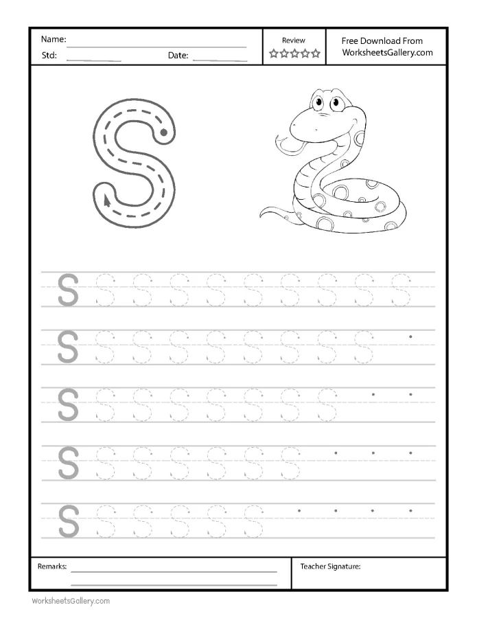 Ultimate Letter S Tracing: 5 Simple Steps for Super Handwriting!