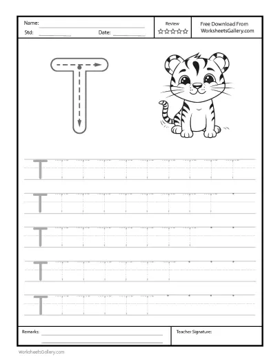 Terrific Letter T Tracing: 6 Best Steps for Tiny Hands!