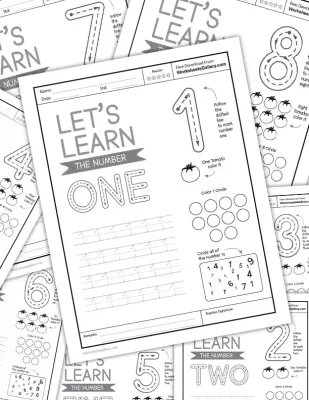 Master Number 1 to 10 Tracing: Amazing Fun for Little Learners!
