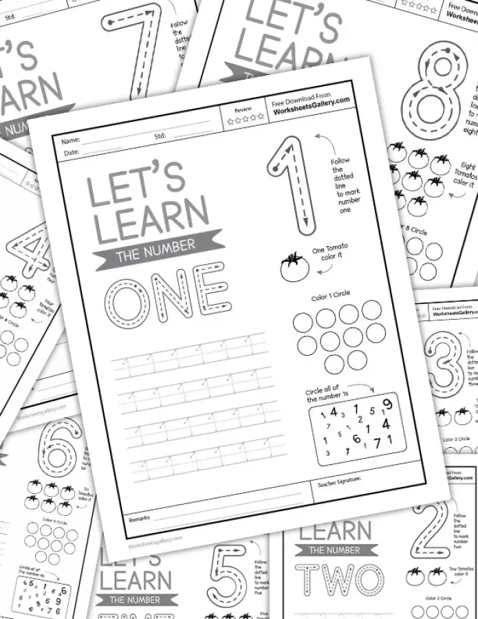Master Number 1 to 10 Tracing: Amazing Fun for Little Learners!