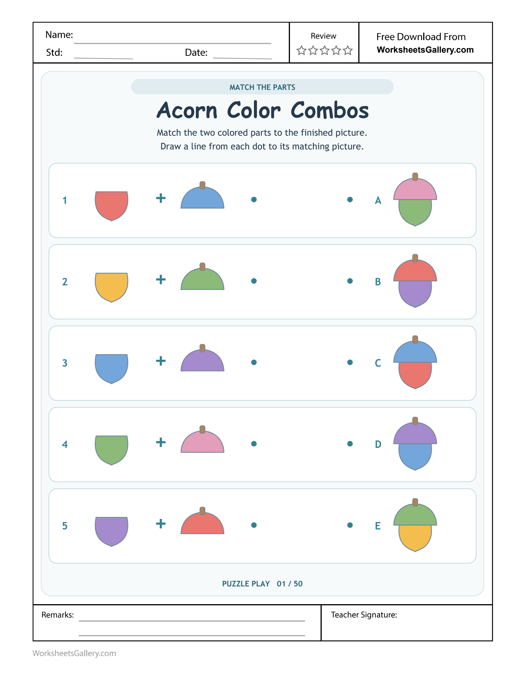 Acorn Colour Matching: 5 Brilliant Cap-and-Base Clues