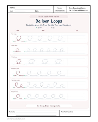 Balloon Loop Trails: 6 Brilliant Above-Line Activities