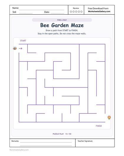 Bee Garden Maze: 5 Brilliant Ways to Plan a Route