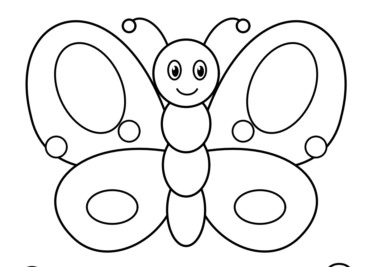 Paired butterfly wings with outlined inner patterns