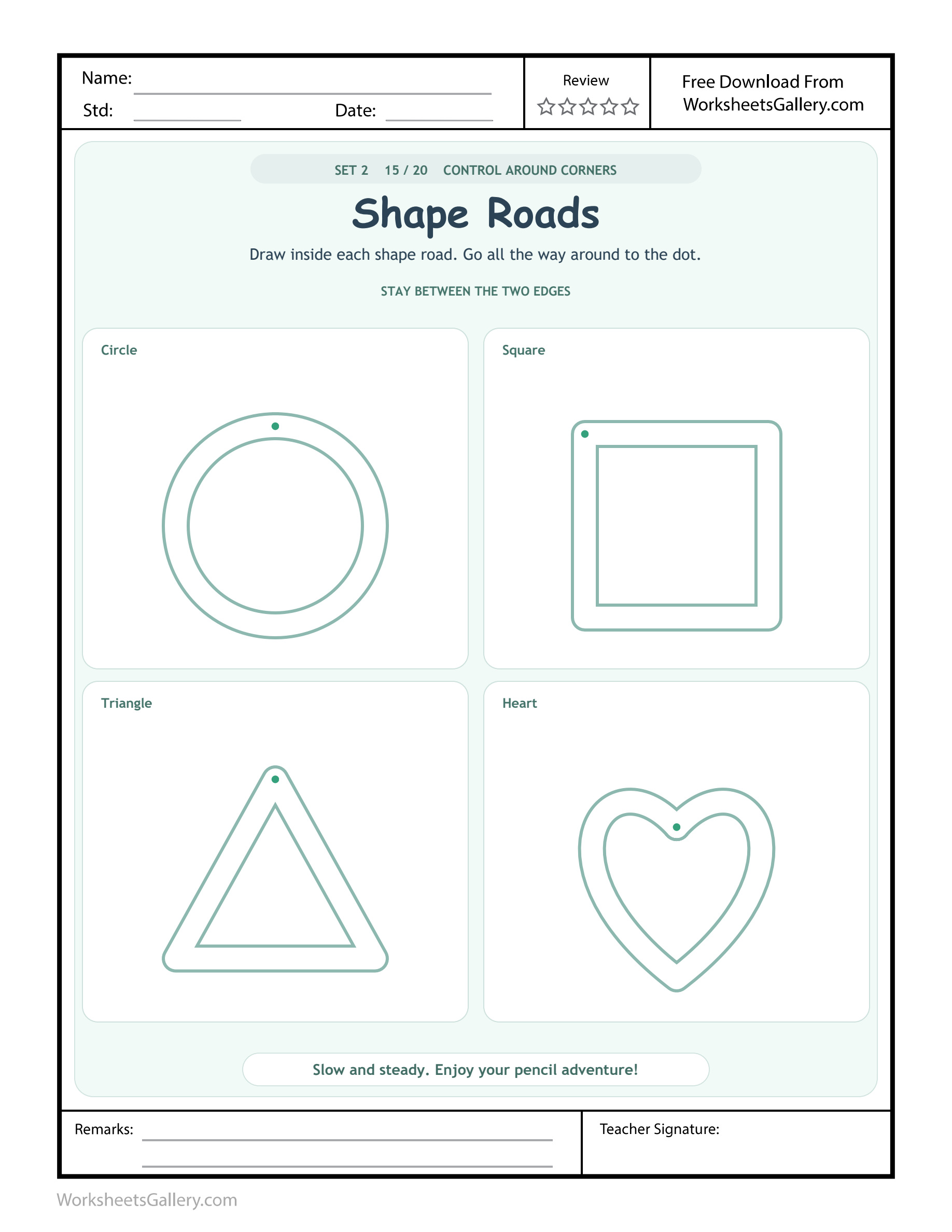 Shape Border Journeys: 6 Brilliant Around-the-Edge Games