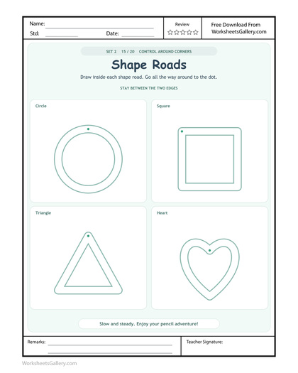 Shape Border Journeys: 6 Brilliant Around-the-Edge Games