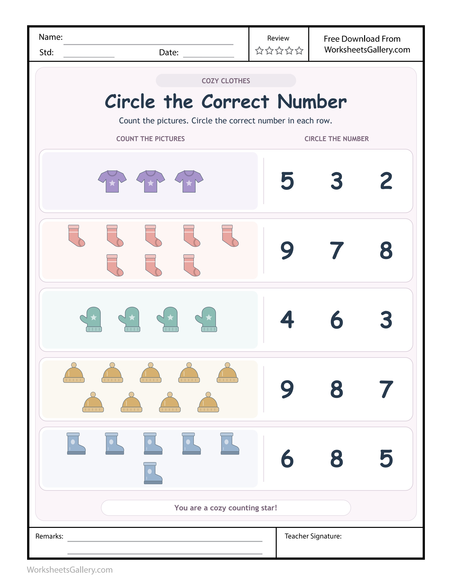 Clothes Counting Match: 6 Powerful Laundry Number Games