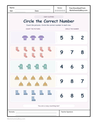 Clothes Counting Match: 6 Powerful Laundry Number Games