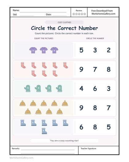 Clothes Counting Match: 6 Powerful Laundry Number Games