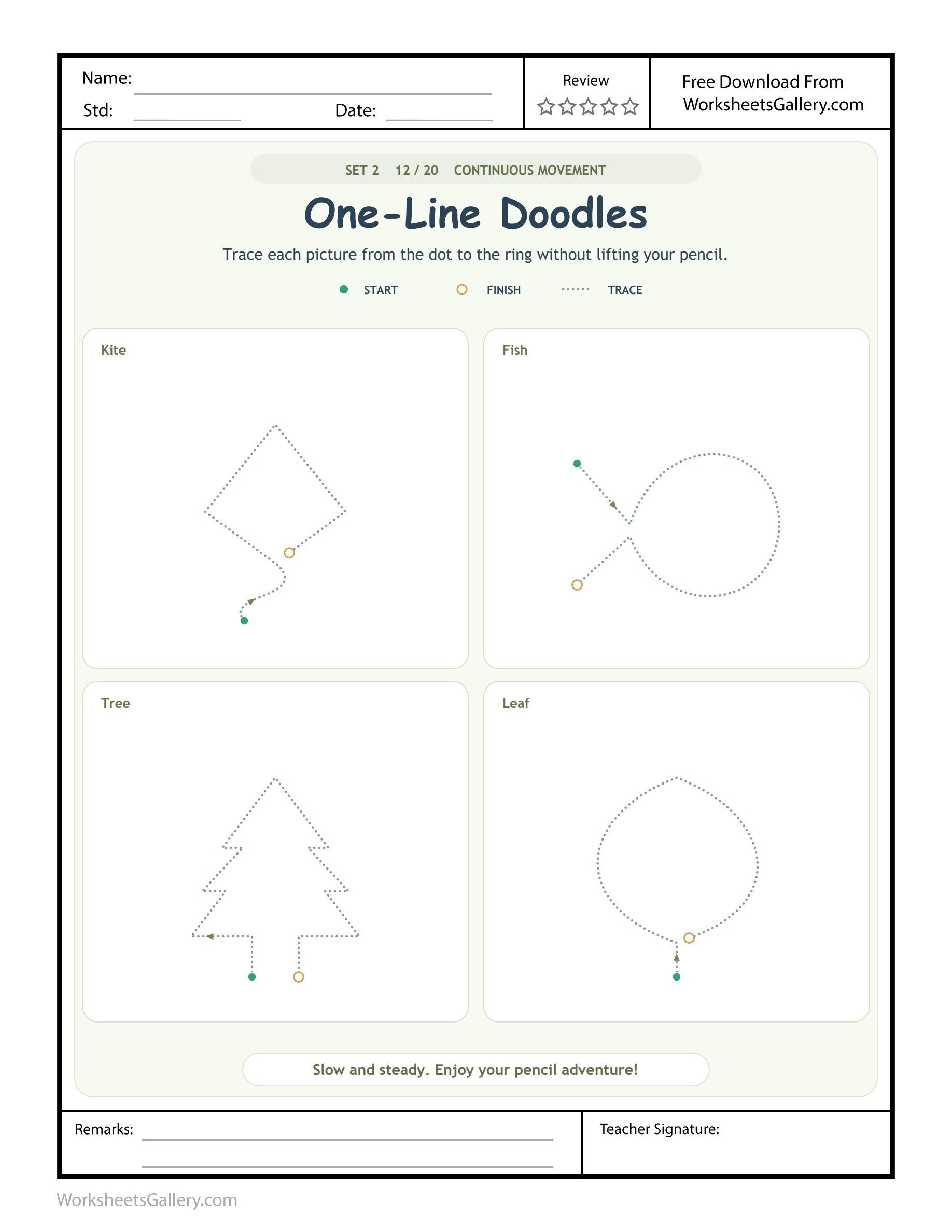 Continuous Picture Lines: 6 Powerful Pencil Journey Games