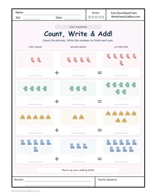Cozy Addition Notes: 6 Powerful Single-Garment Games