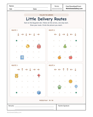 Delivery Arrow Plans: 4 Clever One-Step Journeys
