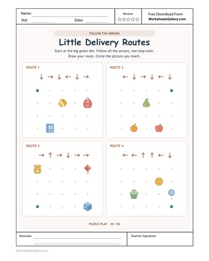 Delivery Arrow Plans: 4 Clever One-Step Journeys
