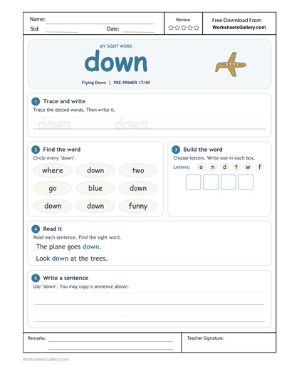 Down Word Direction: 4 Wonderful Plane-Reading Games