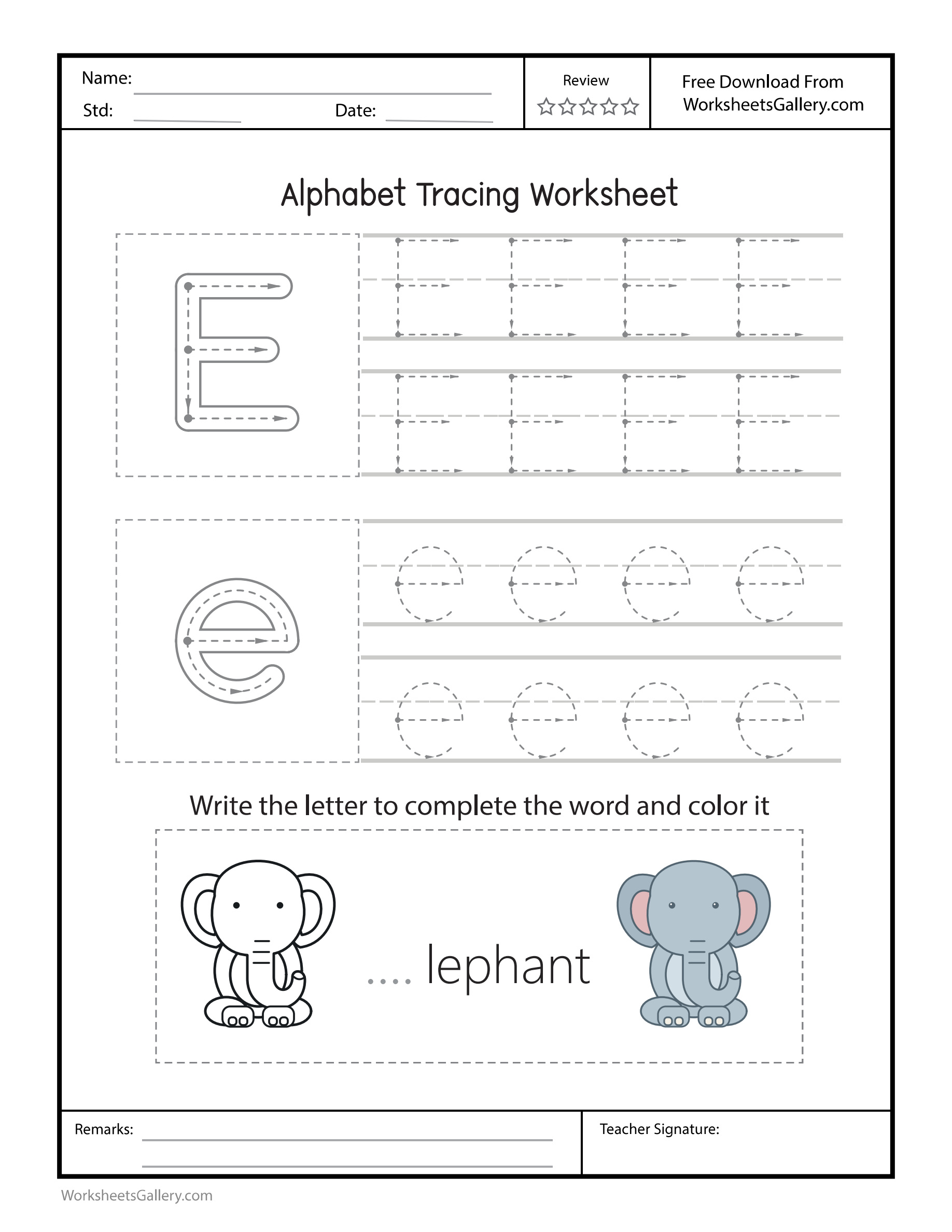 Ee Worksheet: 6 Brilliant Elephant Note Games