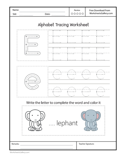 Ee Worksheet: 6 Brilliant Elephant Note Games