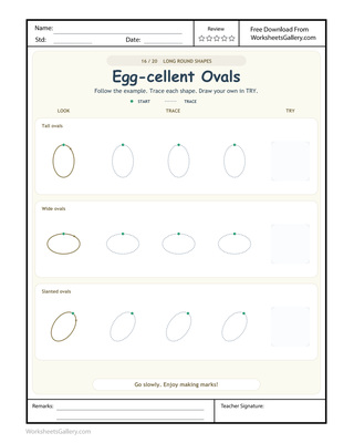 Egg Oval Tracing: 5 Powerful Tall-and-Wide Shape Games