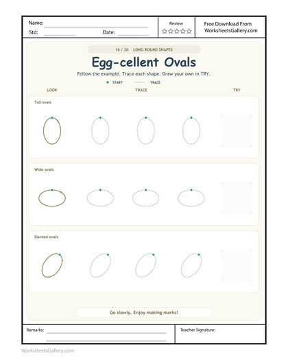 Egg Oval Tracing: 5 Powerful Tall-and-Wide Shape Games