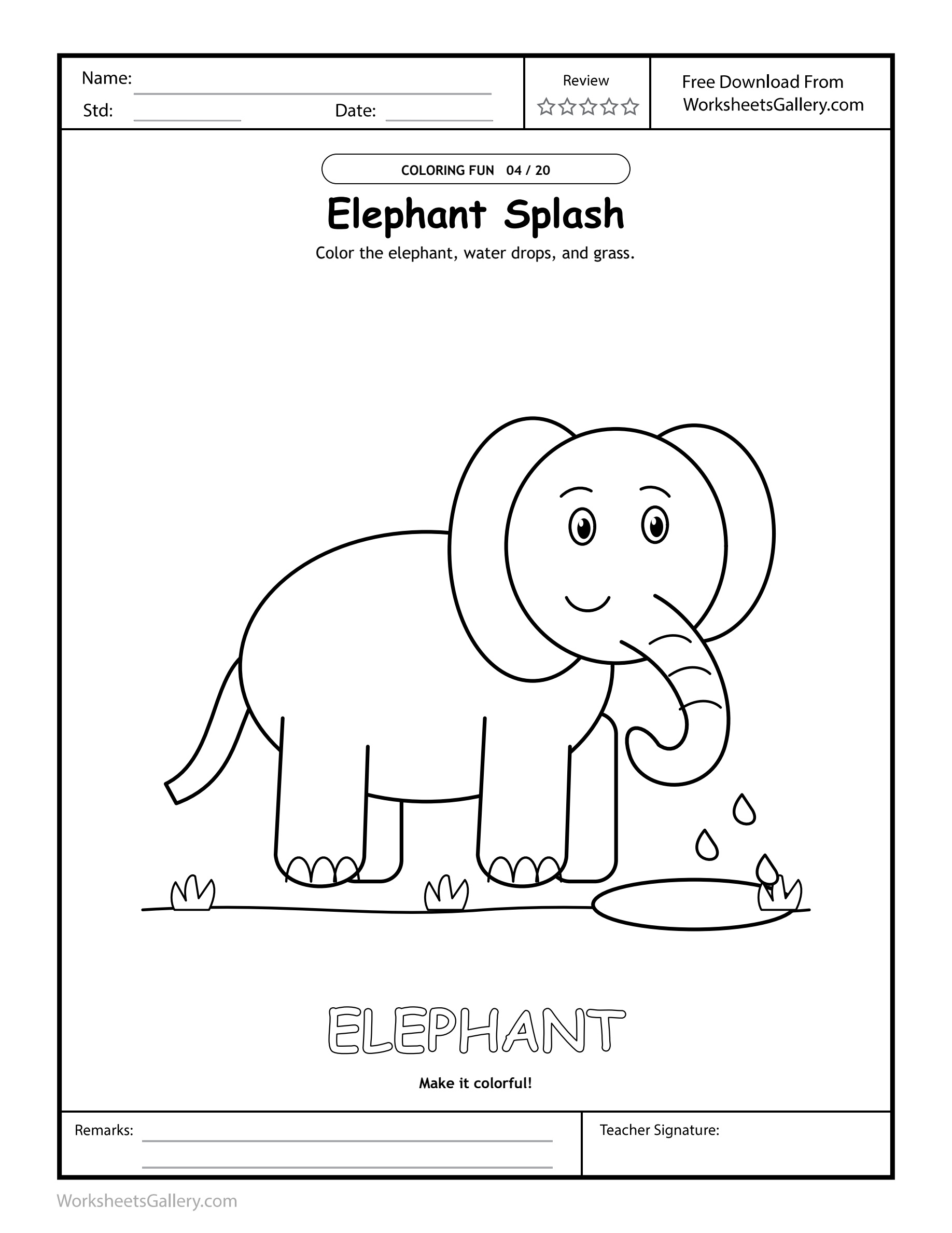 Elephant Splash Art: 5 Powerful Water-and-Grass Ideas