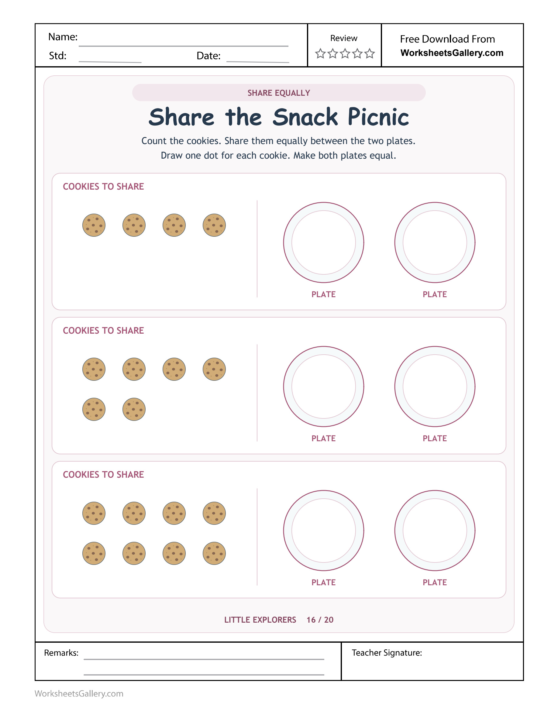 Equal Picnic Sharing: 3 Brilliant Cookie Distributions