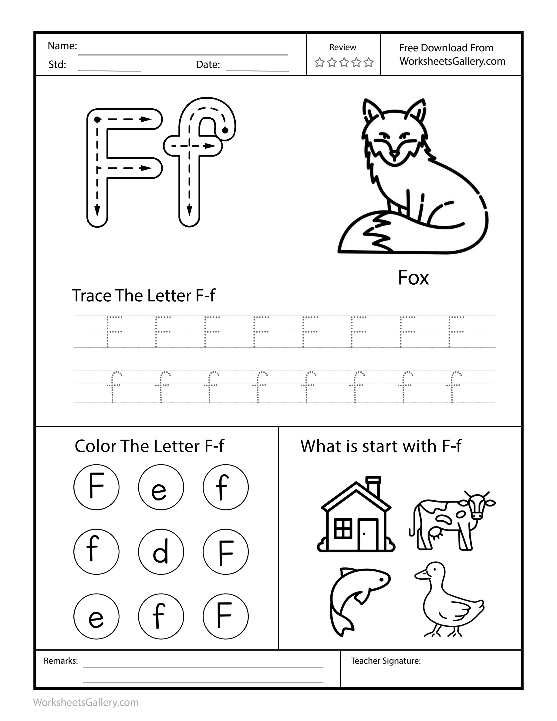 Letter F: 6 Brilliant Clues for Confident First Tries