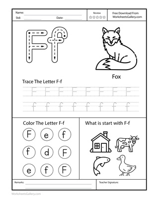 Letter F: 6 Brilliant Clues for Confident First Tries