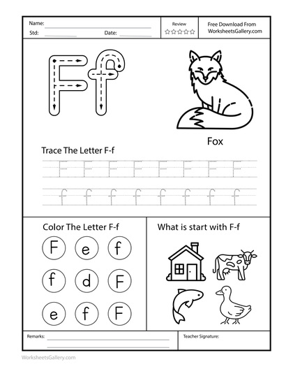 Letter F: 6 Brilliant Clues for Confident First Tries
