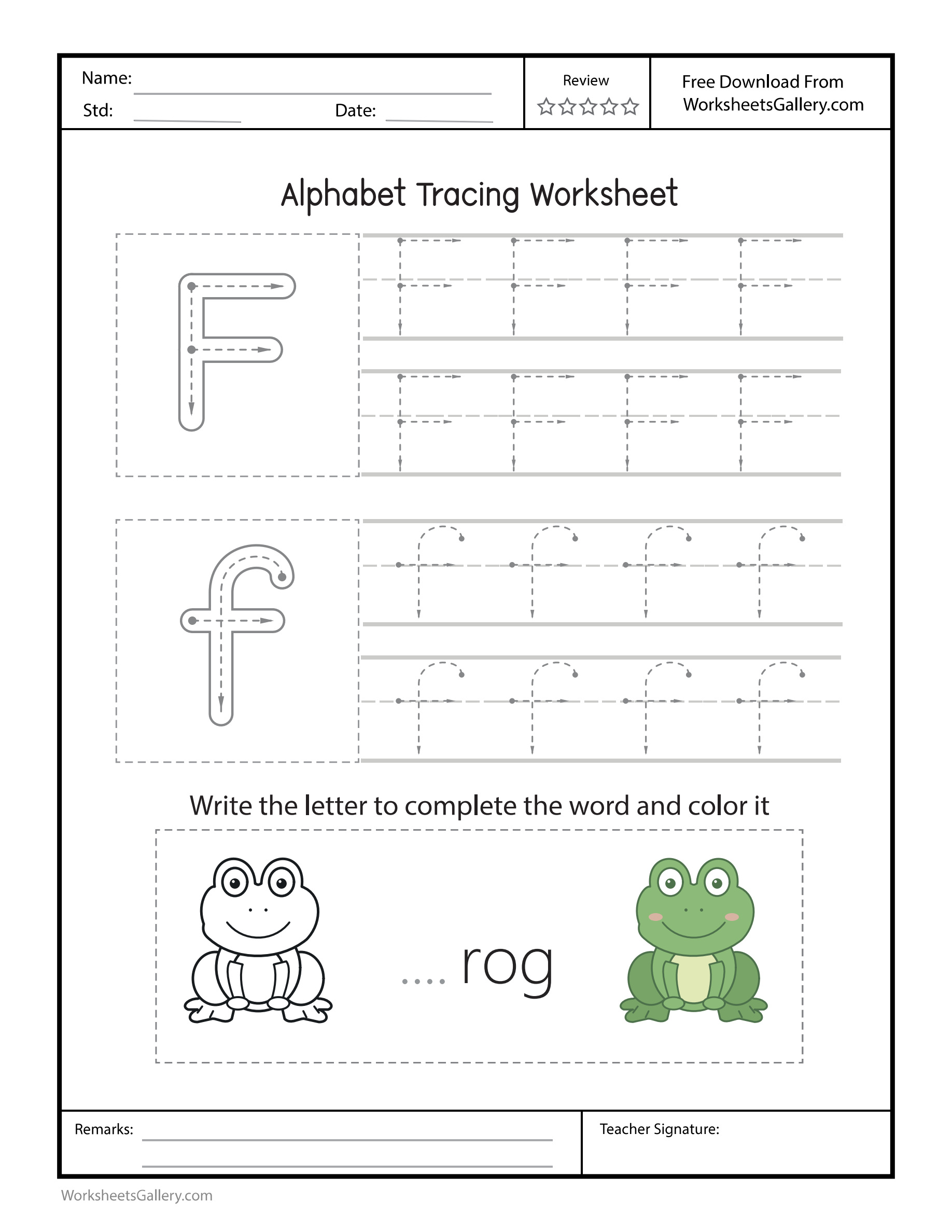 Ff Worksheet: 4 Wonderful Frog Route Missions