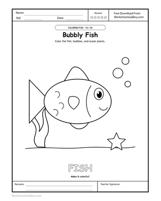 Fish Bubble Art: 5 Wonderful Light-and-Bold Ideas