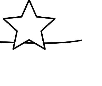 Five-point seabed star beside the fish